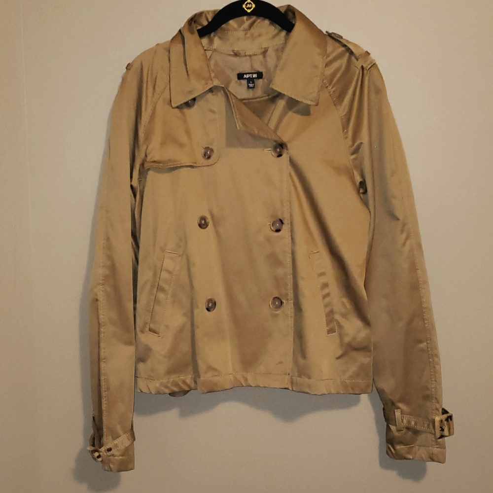NWOT Apt 9 Khaki Jacket
